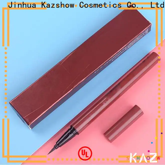 Kazshow waterproof best liquid eyeliner pen promotion for eyes makeup