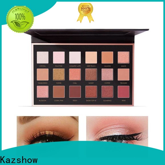 Kazshow pretty eyeshadow palettes cheap wholesale for eyes makeup