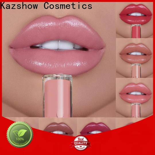 Kazshow non-stick pink lip gloss advanced technology for lip makeup