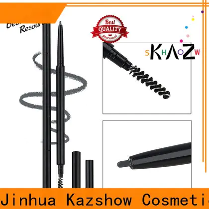 Kazshow waterproof eyebrow pencil design for eyes makeup