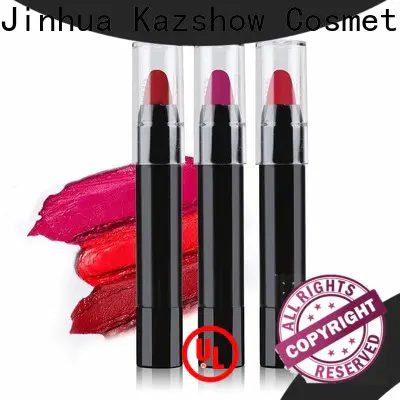 Kazshow unique design most popular lipstick from China for lipstick