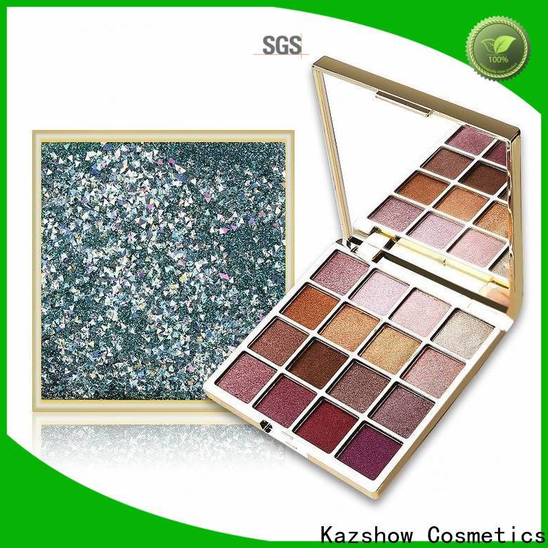 Kazshow shimmer eyeshadow palette manufacturer for women