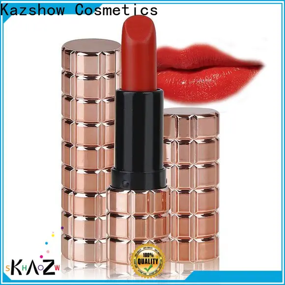 Kazshow unique design velvet lipstick online wholesale market for lipstick