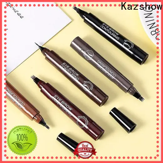 Kazshow waterproof eyebrow pencil factory for eyebrow