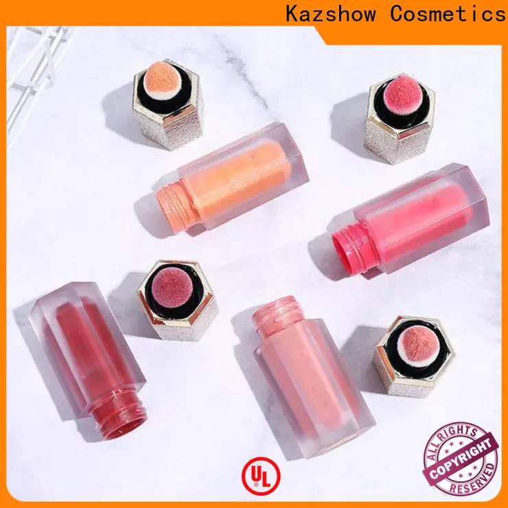 Kazshow natural mousse blush factory price for highlight makeup