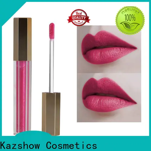 Kazshow sparkly lip gloss advanced technology for lip makeup
