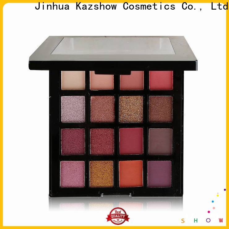 Kazshow shimmer eyeshadow palette wholesale products for sale for women