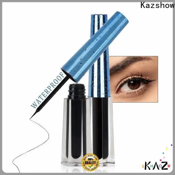 Kazshow Anti-smudge best liquid eyeliner pen on sale for makeup