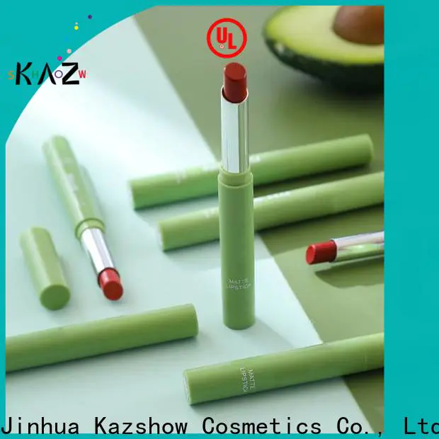 Kazshow orange red lipstick from China for lips makeup