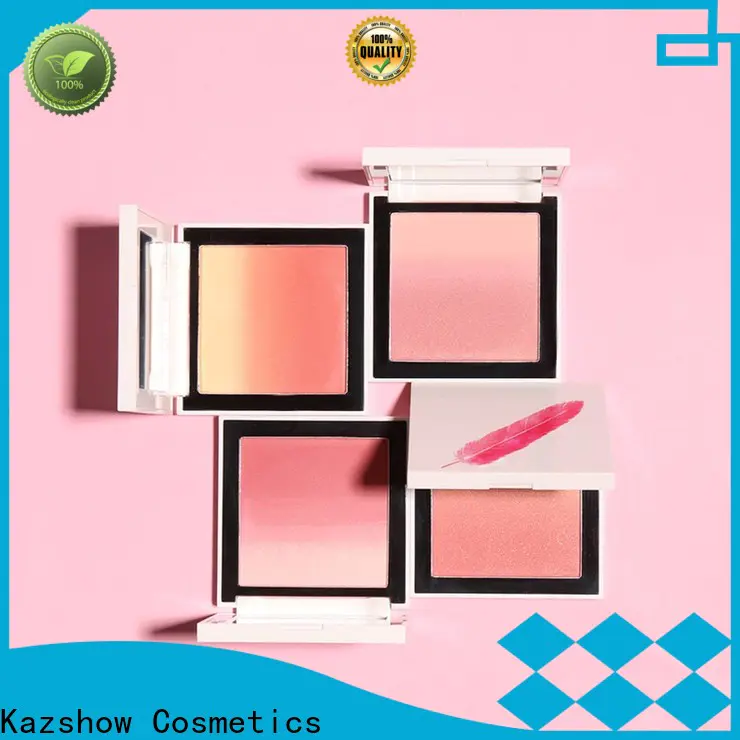 Kazshow fashionable cream blush supplier for highlight makeup