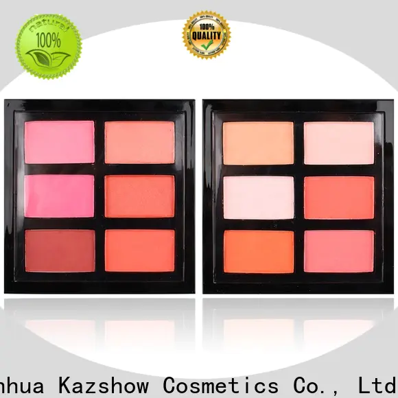 Kazshow nice design mousse blush supplier for face makeup