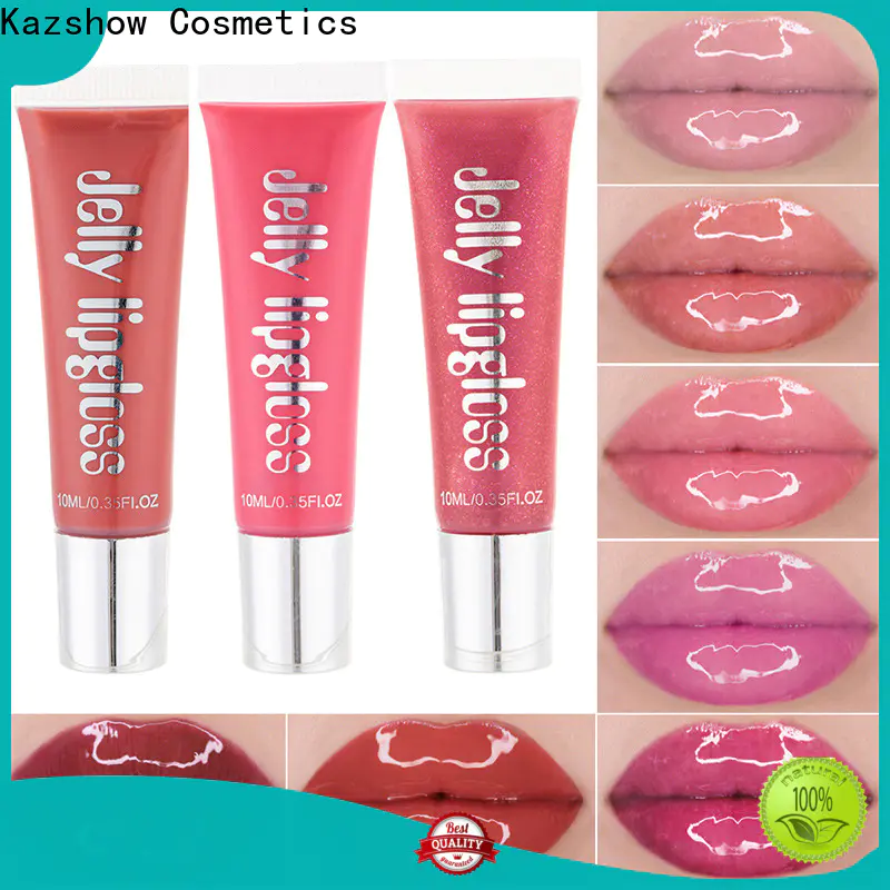 Kazshow sparkly sparkly lip gloss environmental protection for business