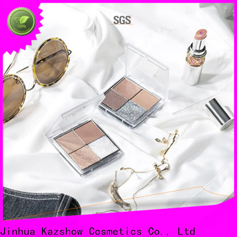 Kazshow permanent good eyeshadow palettes manufacturer for women