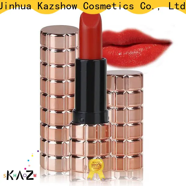Kazshow fashion dark red lipstick matte from China for lipstick