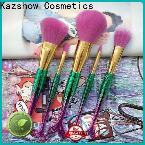 Kazshow best makeup brush set directly sale for face makeup