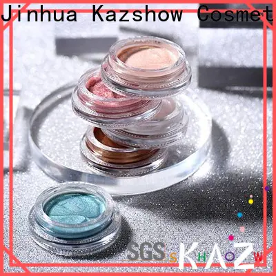 Kazshow waterproof liquid shimmer eyeshadow personalized for eyes makeup