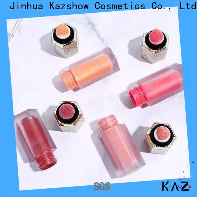Kazshow blush cosmetics personalized for cheek