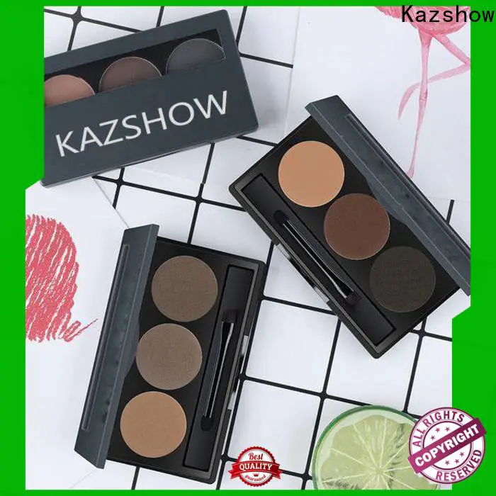 Kazshow Anti-smudge eyebrow filler powder online wholesale market for eyes makeup
