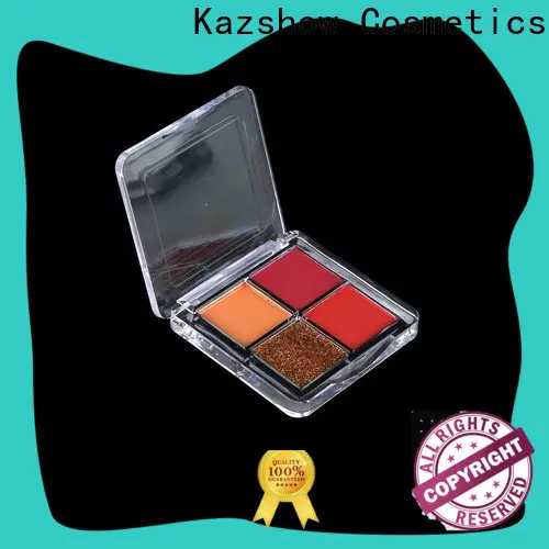 Kazshow Anti-smudge pro eyeshadow palette manufacturer for eyes makeup