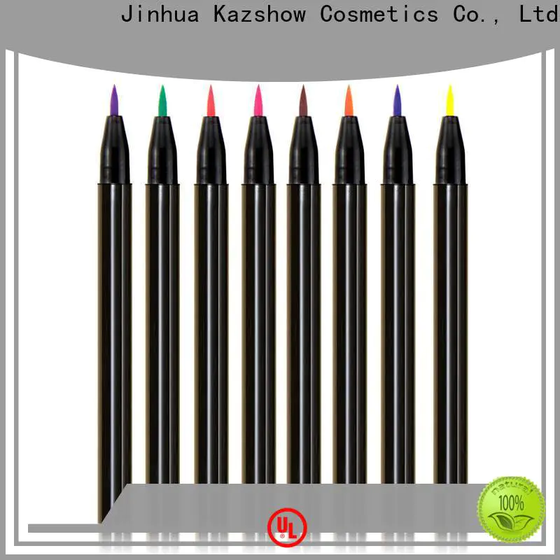 Kazshow popular liquid eyeliner pen promotion for ladies