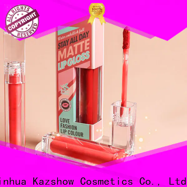 Kazshow sparkly tinted lip gloss china online shopping sites for lip