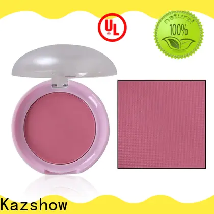 Kazshow nice design long lasting blush factory price for highlight makeup