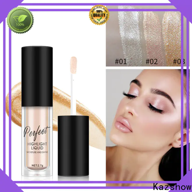 Kazshow waterproof cheek highlighter directly price for young women