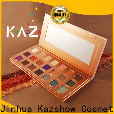 Kazshow colorful glitter eyeshadow palette china products online for beauty
