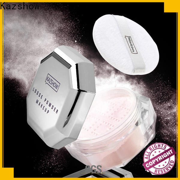 Kazshow yellow face powder directly price for oil skin