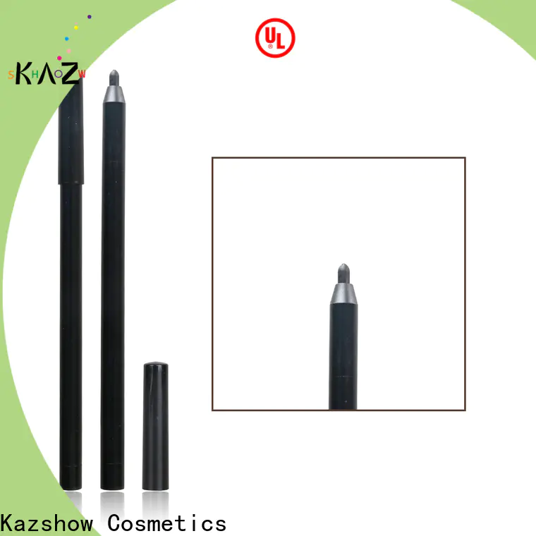 Kazshow Anti-smudge black eyeliner pencil promotion for ladies