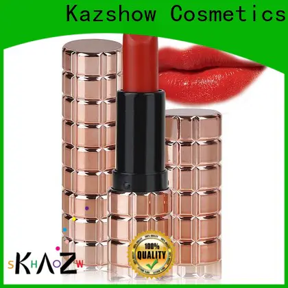 Kazshow long lasting best cream lipstick factory for lipstick