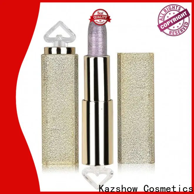 Kazshow High-quality pink color lipstick from China for women