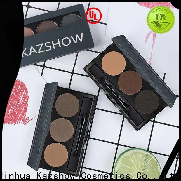 Kazshow waterproof eyebrow shading kit factory for eyebrow
