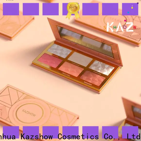 Kazshow Latest blue blush makeup Supply for highlight makeup