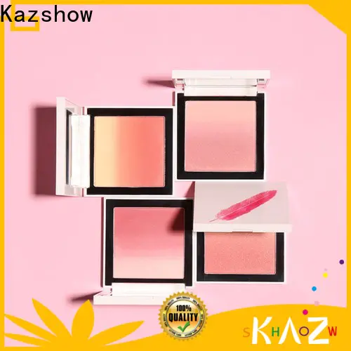 Kazshow fashionable drunk blush makeup supplier for cheek