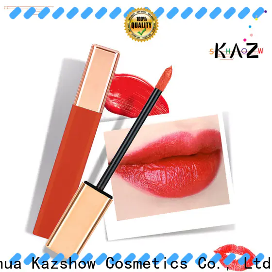 Kazshow Top glass lip gloss tubes advanced technology for lip makeup