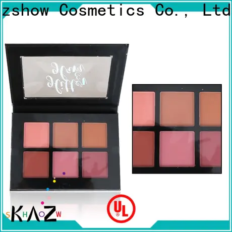 Kazshow blush and eyeshadow in one factory for highlight makeup