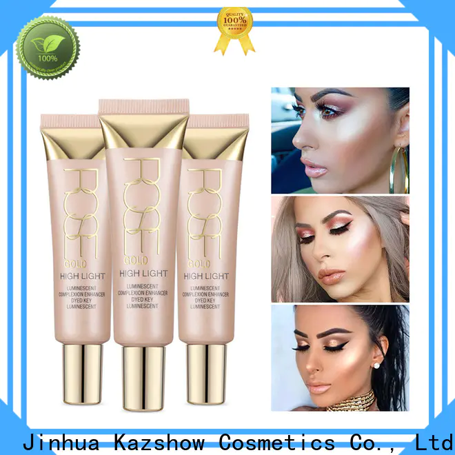 Kazshow Custom best highlighter to mix with foundation Supply for ladies