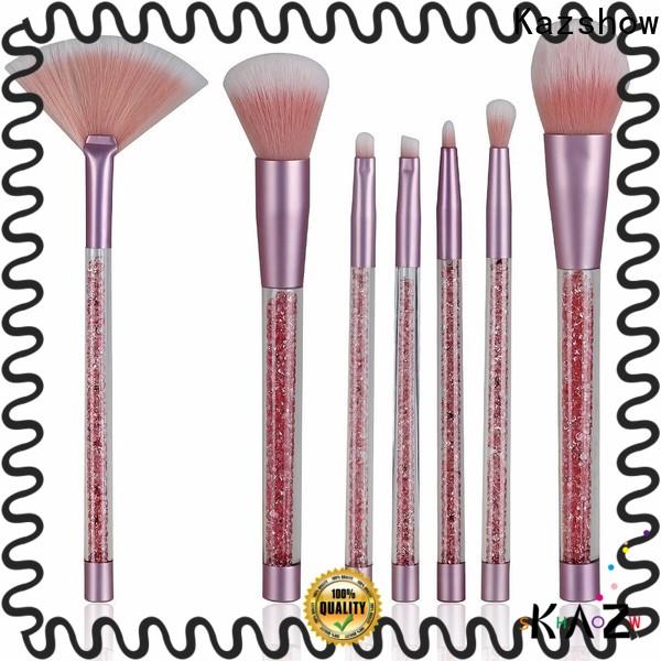 Kazshow beautiful design glance party eye brush collection manufacturers for eyes makeup