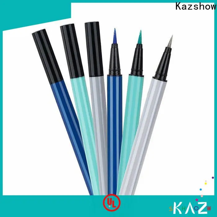 Kazshow waterproof revlon colorstay liquid eye pen factory for ladies