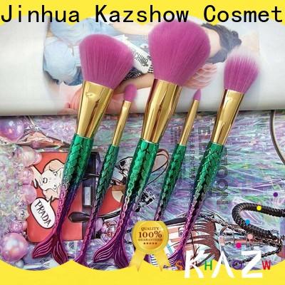 Kazshow Custom sigma flat kabuki brush directly sale for highlight makeup