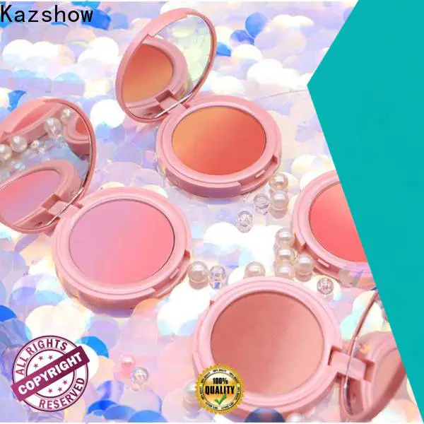 Kazshow sweet cheeks creamy powder blush matte manufacturers for face makeup