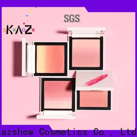 Kazshow New best blusher brush uk wholesale for face makeup