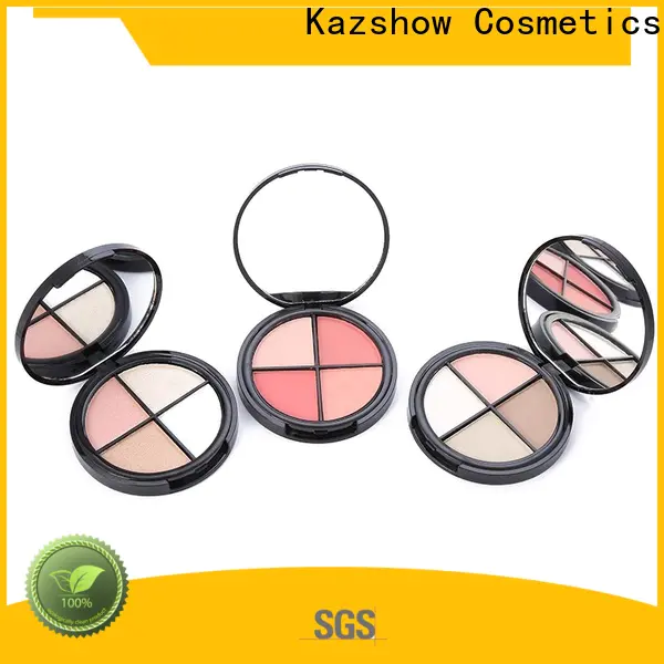 Kazshow Custom rare beauty blush swatch Supply for highlight makeup