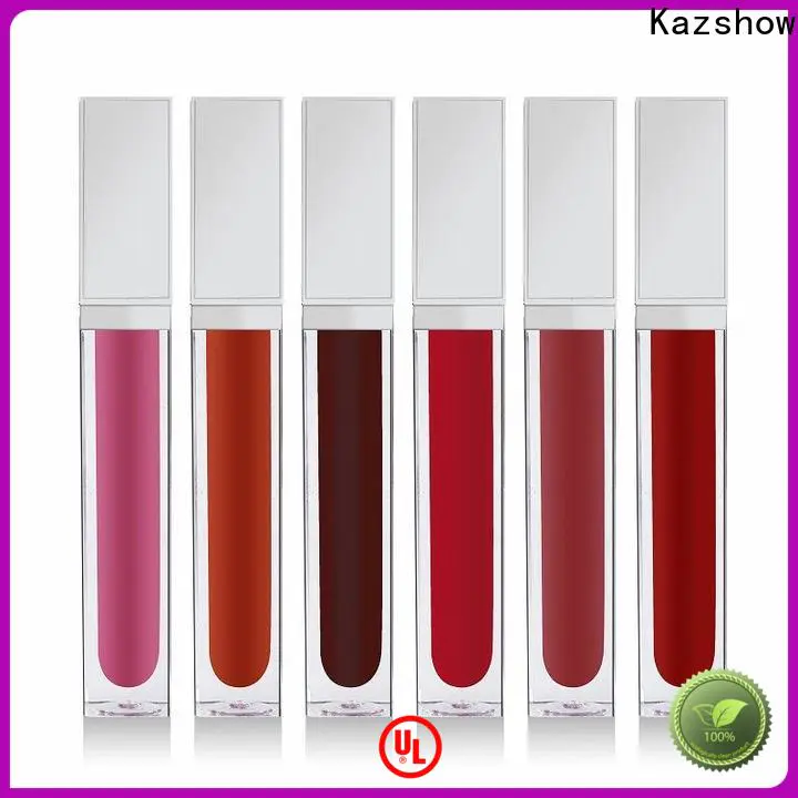 Kazshow long lasting blossom gloss environmental protection for lip makeup