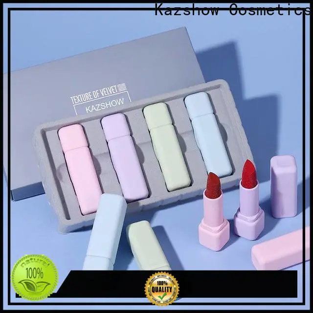 Kazshow Custom sunny leone lipstick manufacturers for lips makeup