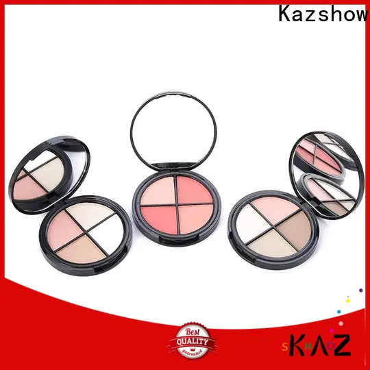 Kazshow blush with brush Supply for face makeup