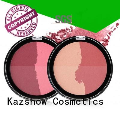 Kazshow natural blush makeup personalized for face makeup