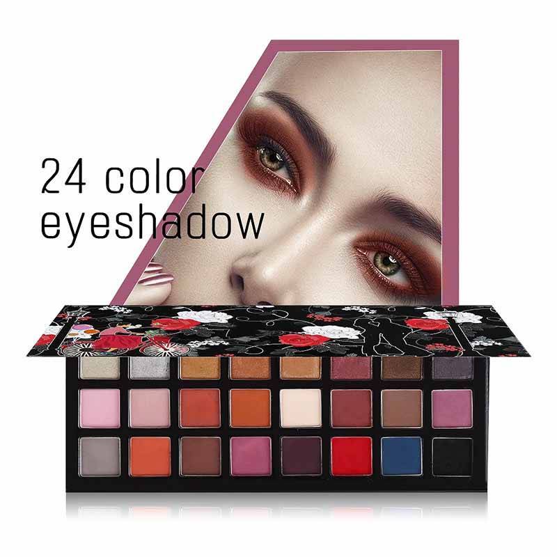 24 Color Cream eyeshadow palette makeup