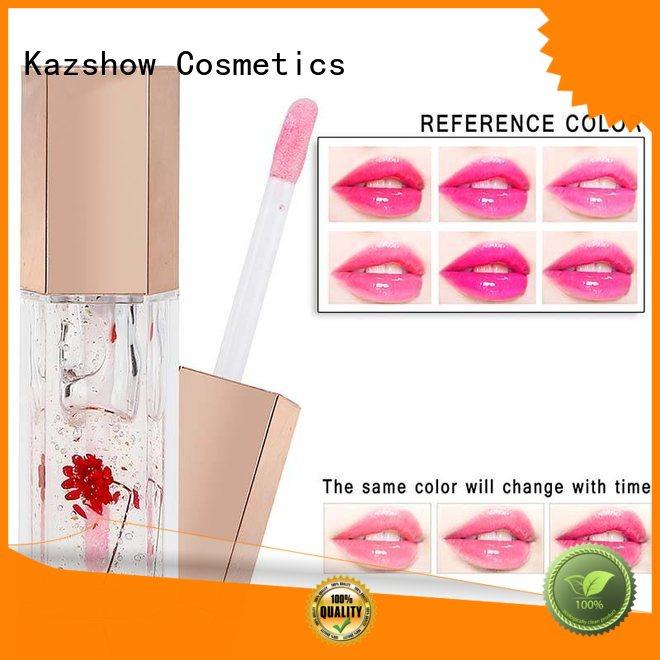 Kazshow customize moisturizing lip oil company for lips makeup